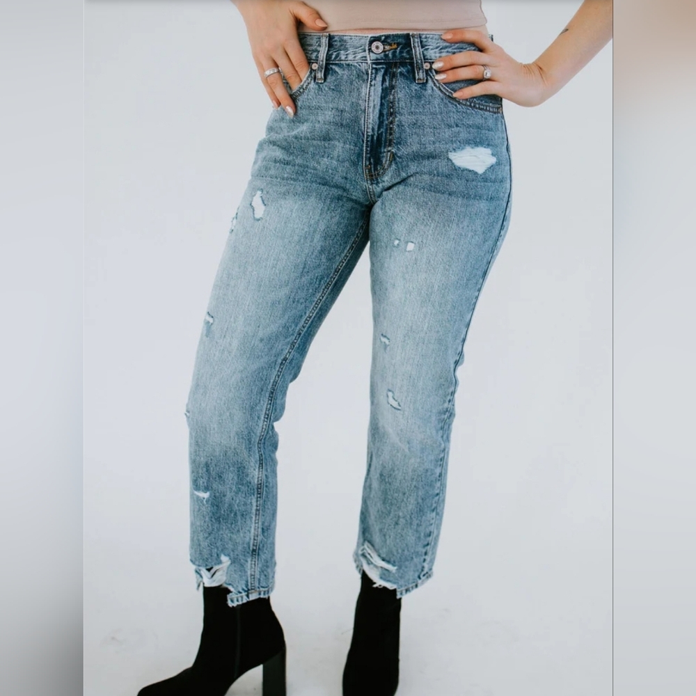 Women's xl Kancan jean capris